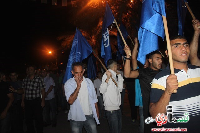 فيديو : شباب عائلة صرصور : لا نريد ان تباع كفرقاسم في المزاد العلني  